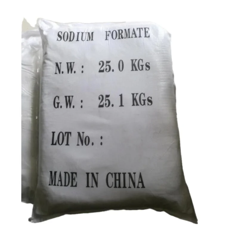 China supplier industry grade sodium formate 98%