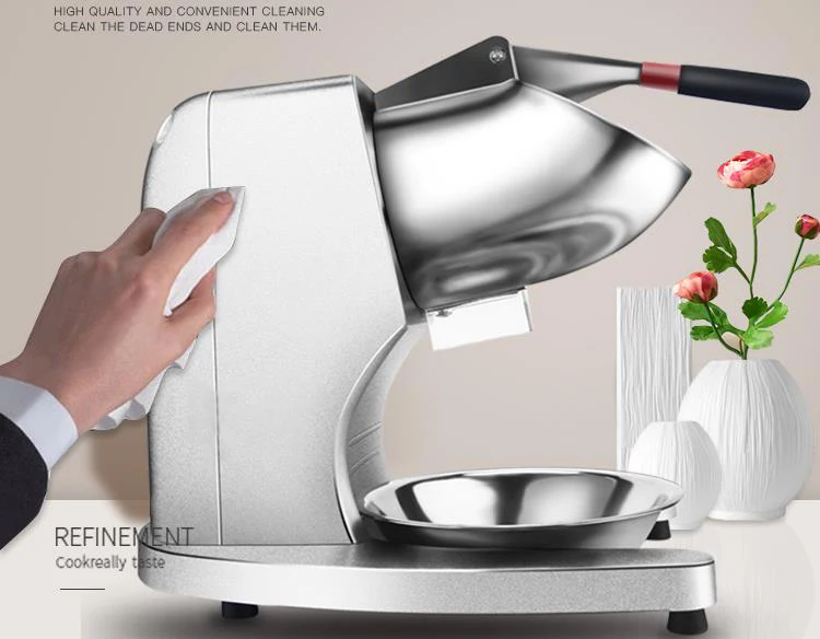 Electric Snow Cone Machine Ice Shaver Crusher Smoothie Maker