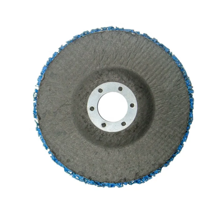 SATC Cleaning battery for Angle Grinder Paint Clean Strip Disc, 4-1/2 Inch Coarse Cleaning Disc Blue