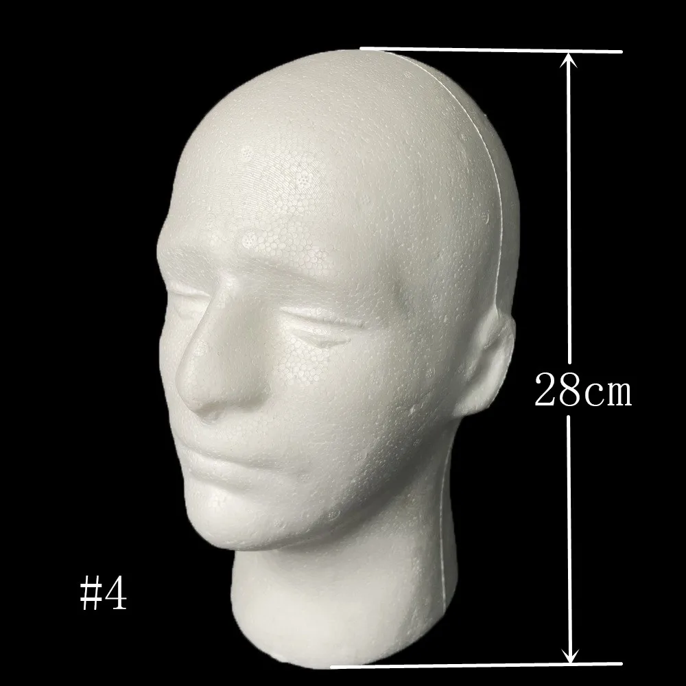 Good quality Styrofoam Mannequin Head Wig Female Mannequin Model Heads Mannequin Head Foam