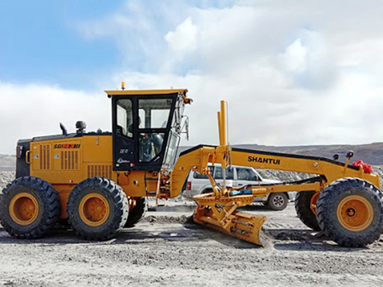 China Front Dozer Gr165 Evangel Motor Grader With Blade And Ripper