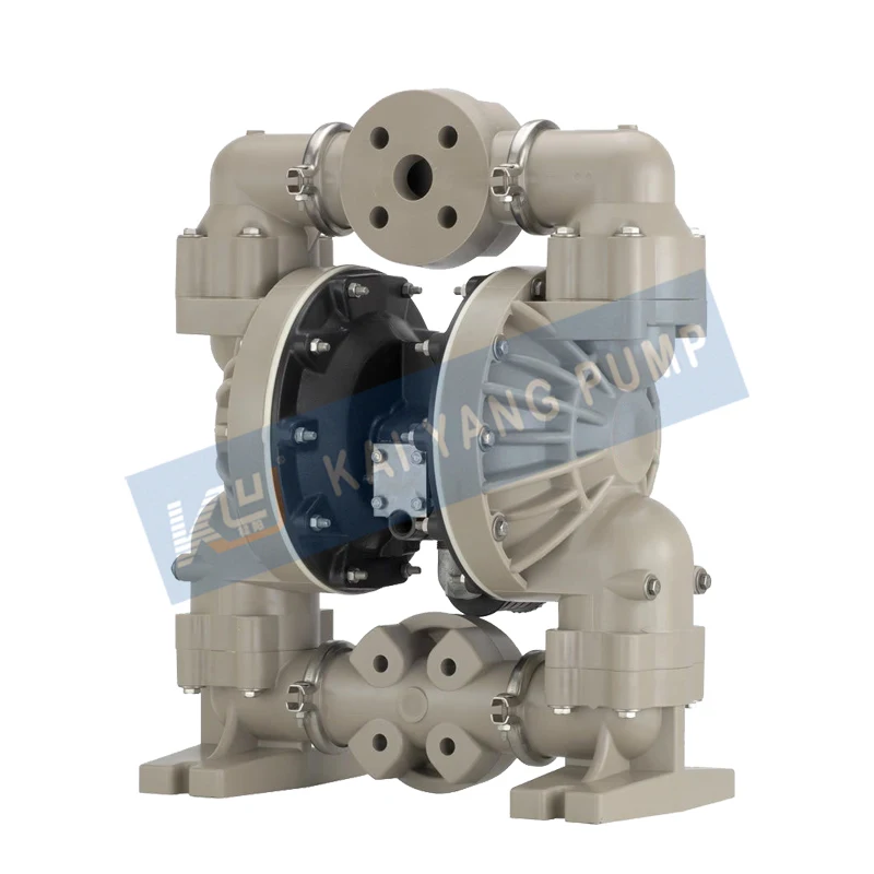 KY 1-1/2 Inch Plastic Pump With Santoprene Membranes Pneumatic for Water Transfer Industry