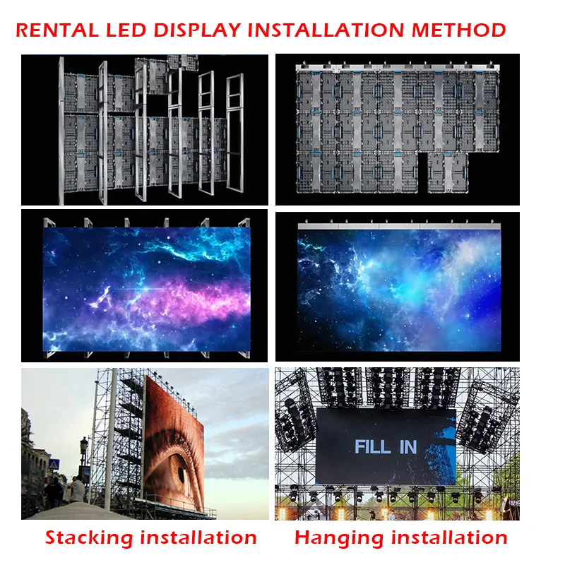 Индивидуальная Светодиодная панель цена рекламная внутренняя Гибкая наружная видеостеновая светодиодный экран