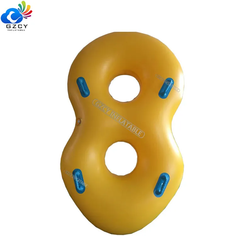 Colorful Waterpark Double Tube cheap on sale