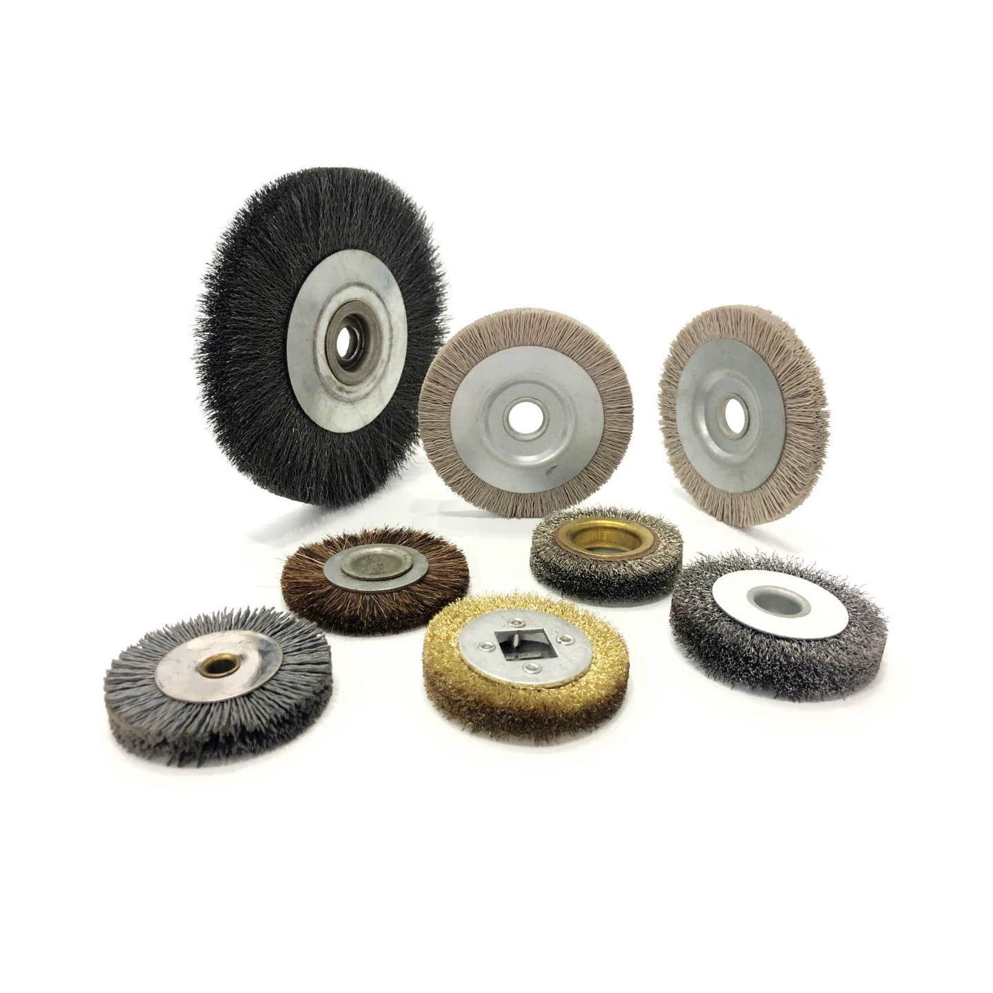 Industrial  stainless Steel brass carbon abrasive Wire wheel disc brush