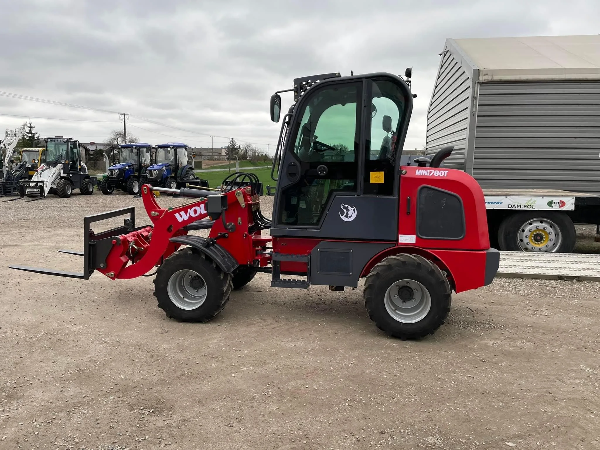 1ton/1000kg shovel wheel loader diesel with Euro V engine