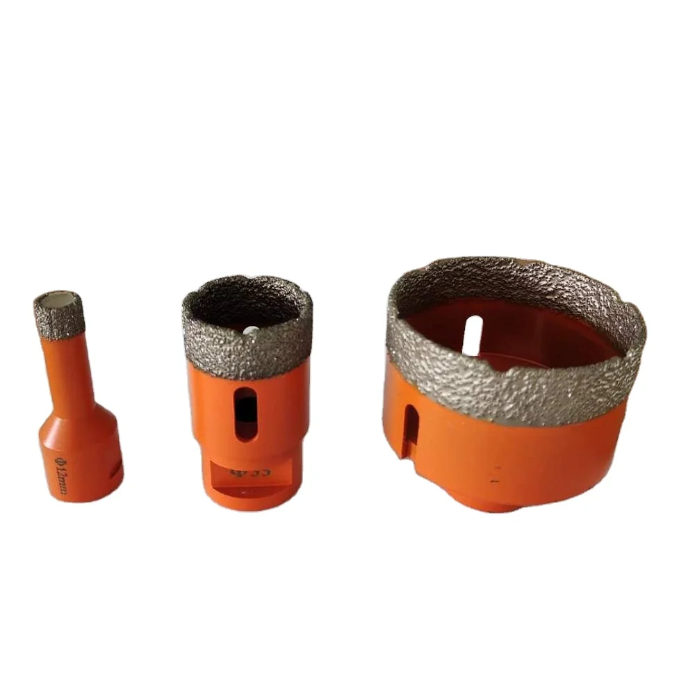diamond core drill bit for drilling granite marble porcelain concrete stone vacuum brazed drill 35 MM cutting grinding