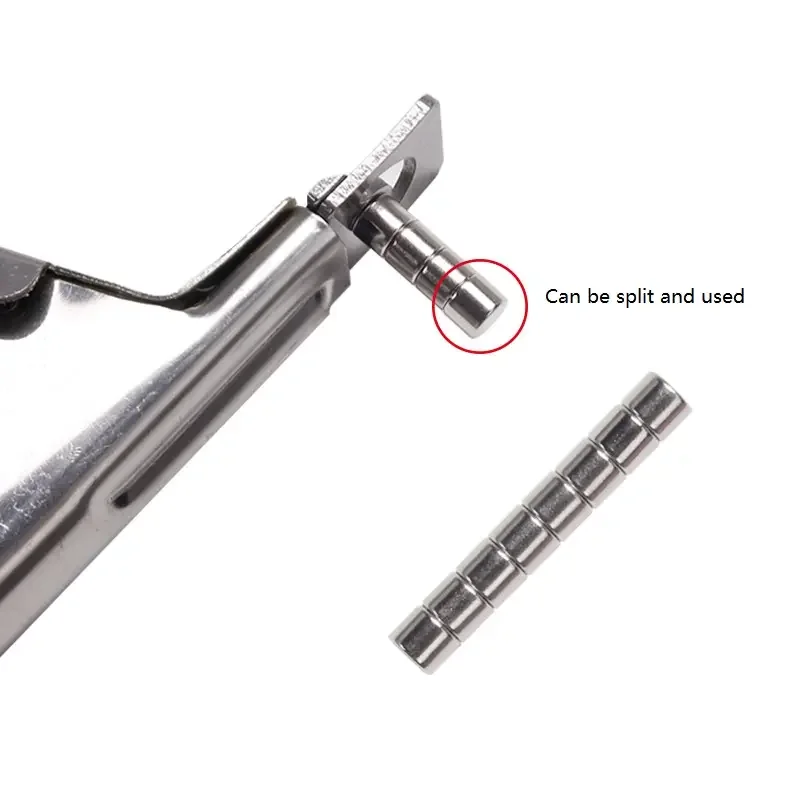 12pcs 5mm Tiny Magnet Diy Clipper Nail Magnet Tools For False Fake Nail Length