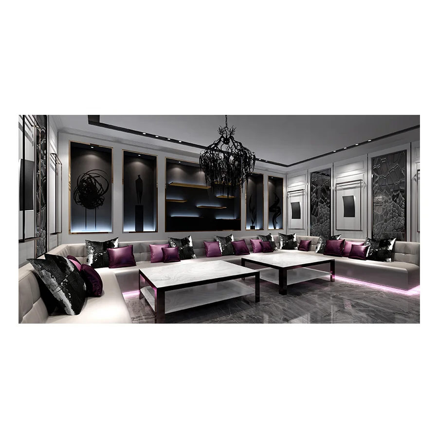 Good quality modern wooden  vip strip night club furniture for bar nightclub KTV