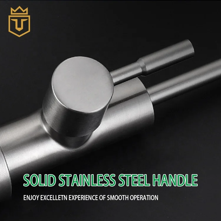 Lead Free Brushed Stainless Steel Drinking Water Faucet