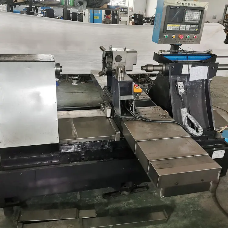 Chinese Manufacturer Aluminum Product Roller Cnc Spinning Machine Double Symmetrical With Ce Certificate