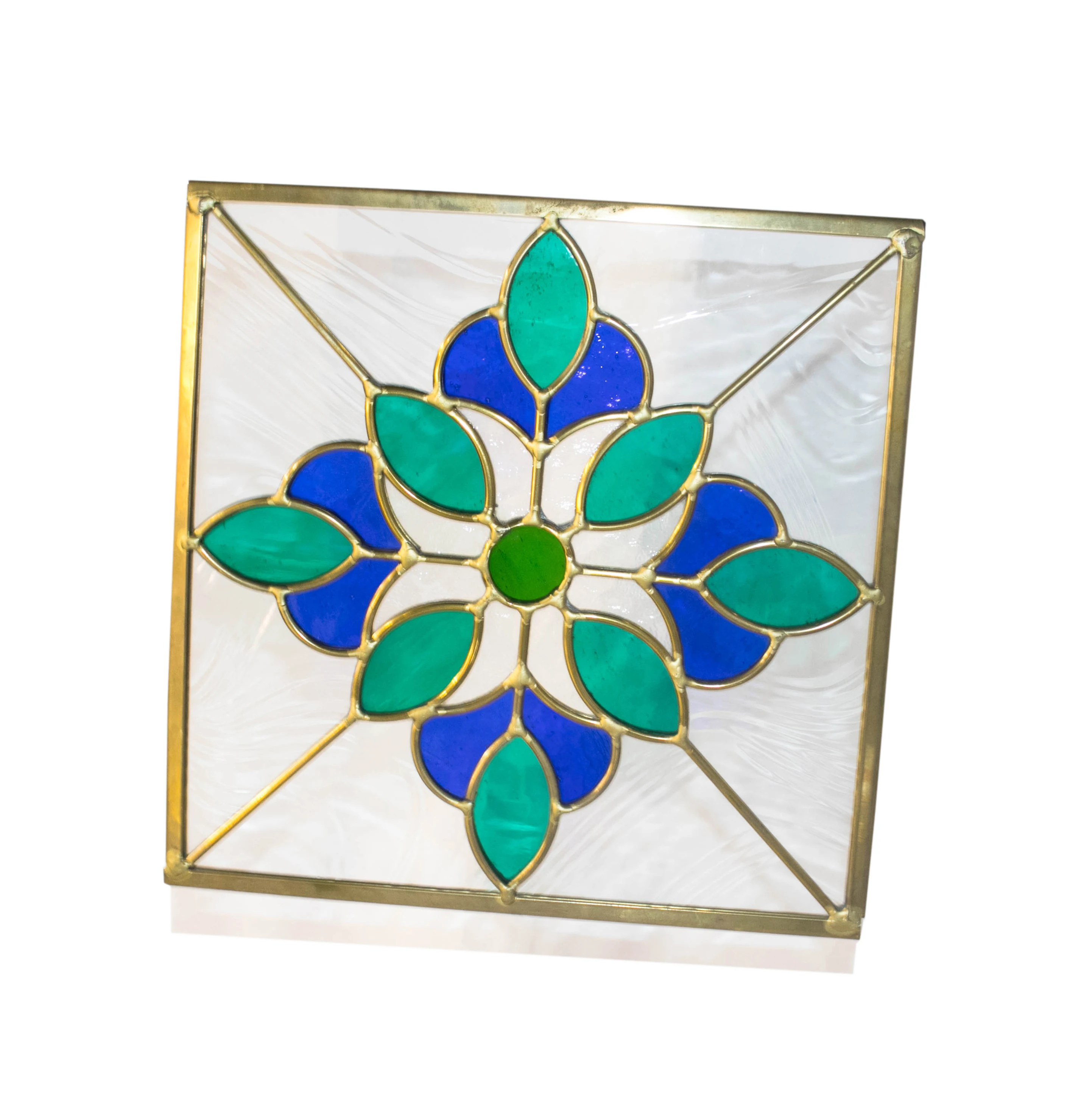 Изготовленное на заказ витражное стекло с узором, художественное стекло Тиффани с пятнами для украшения окон