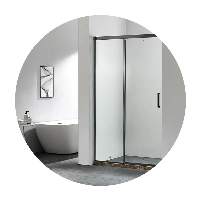 Bathroom Glass Sliding Doors Shower Cubicle Sliding Shower Screen Shower Rooms Tempered Glass