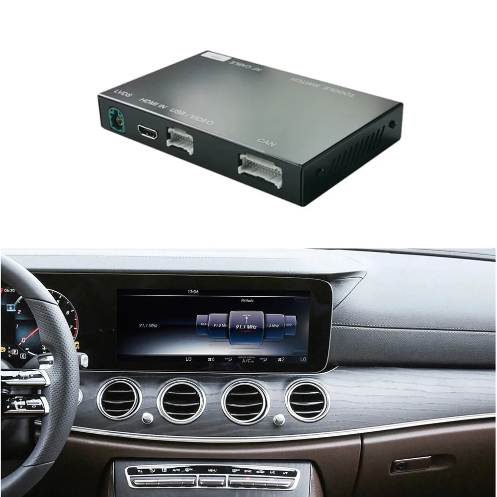 Road Top Android автобокс Автомобильный видеоинтерфейс CarPlay для Mercedes Benz E-Class W212 E Coupe C207 2012-2016 с системой NTG5.0