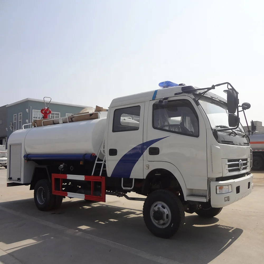 Fire fighting truck 4x4 water tender fire fighting truck