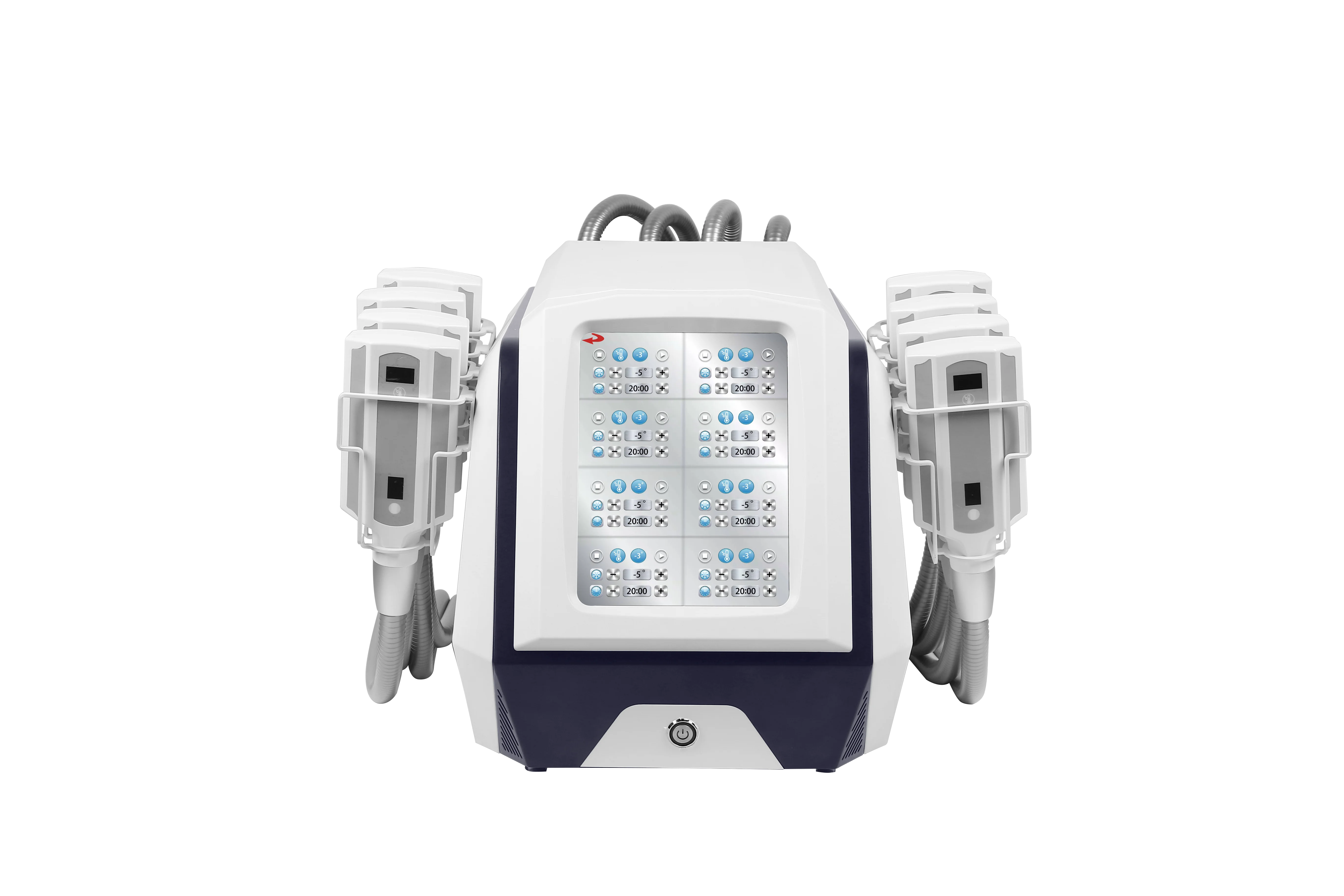 Hot Selling Vertical Body Slimming Machine Cryo Fat & Cellulite Removal PC Material Lipolysis & Weight Loss Double Folding Belly