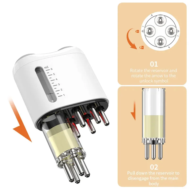 Hair Brushes Scalp Massager Comb Device Hair Oil Applicator Machine Electric Hair Care Comb