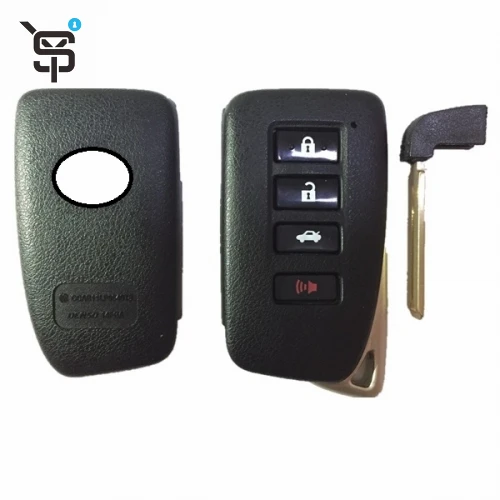 Factory price key remote case for Lexus case remote key 4  button black