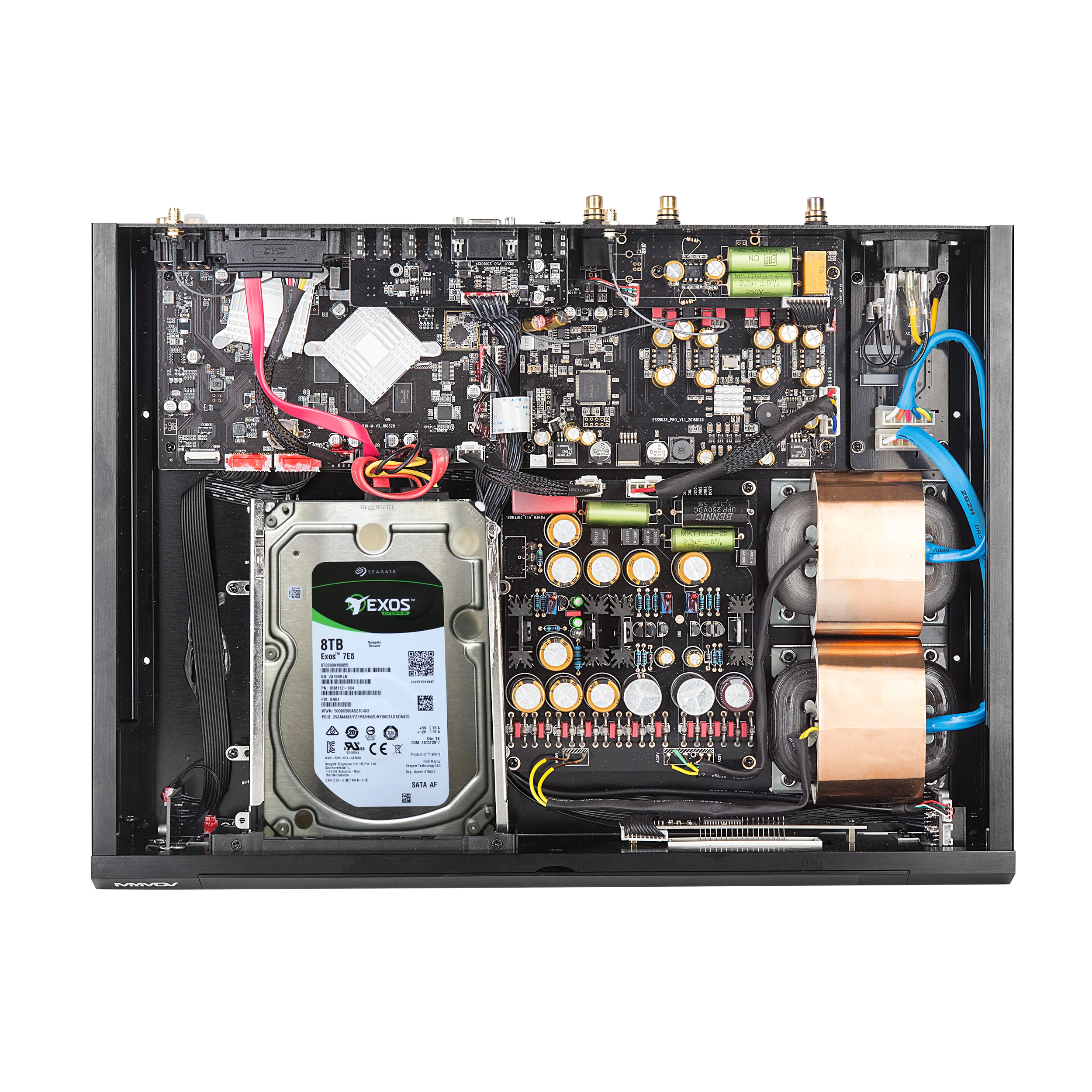  Медиаплеер Eweat R11 Rtd1295 ESS9038 pro DACs Blu-ray HDD 4K HDR BD медиаплеер для домашнего кинотеатра и HIFI музыки