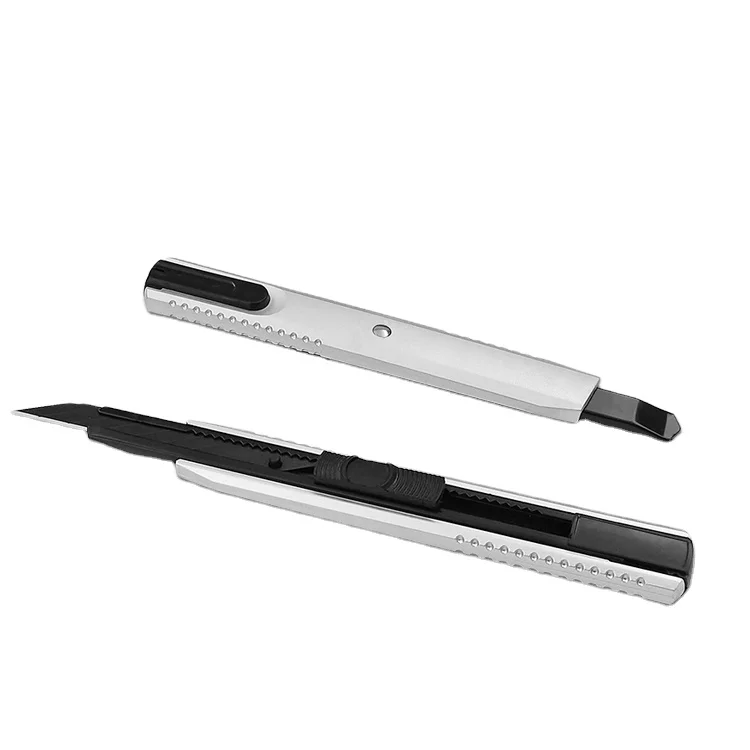 New Model High Quality 9mm Art Knife Paper Cutter Knife Plastic Stationery Office Home Tools