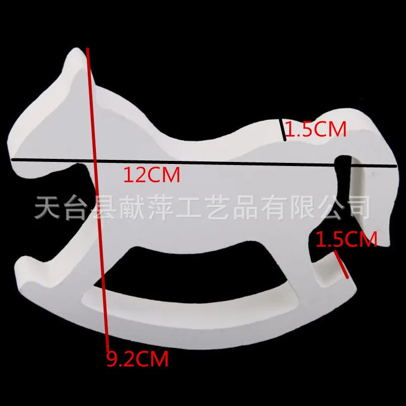 Stock 27 English Letters Adornment Trojan White Wood Products Home Wedding Decoration