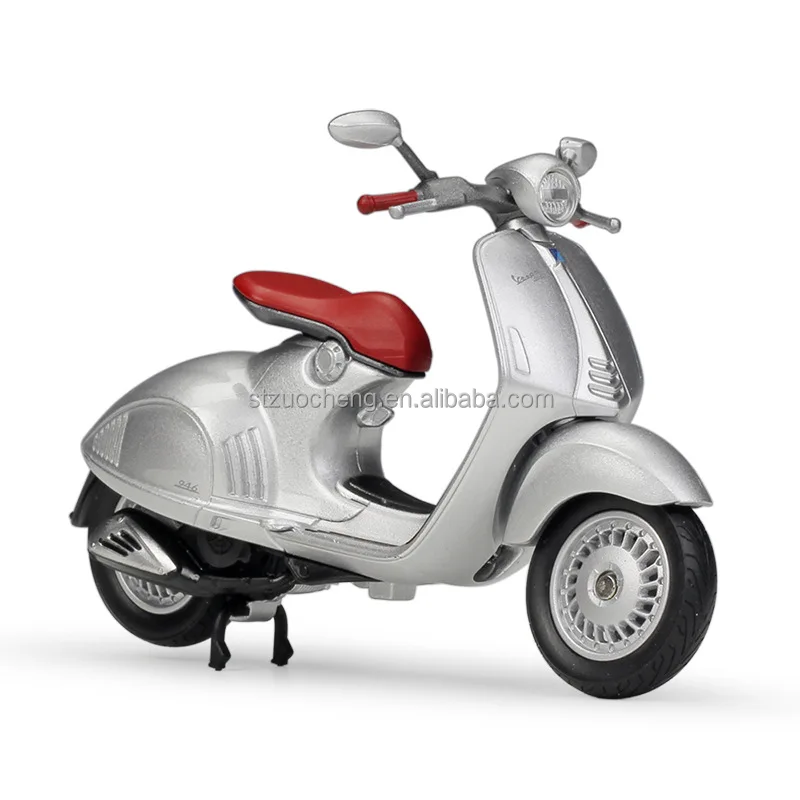 WELLY 1:18 сплав Piaggio 2014 Vespa 946 велосипед игрушки мотоциклетная модель мотоцикла скутер имитация сплава