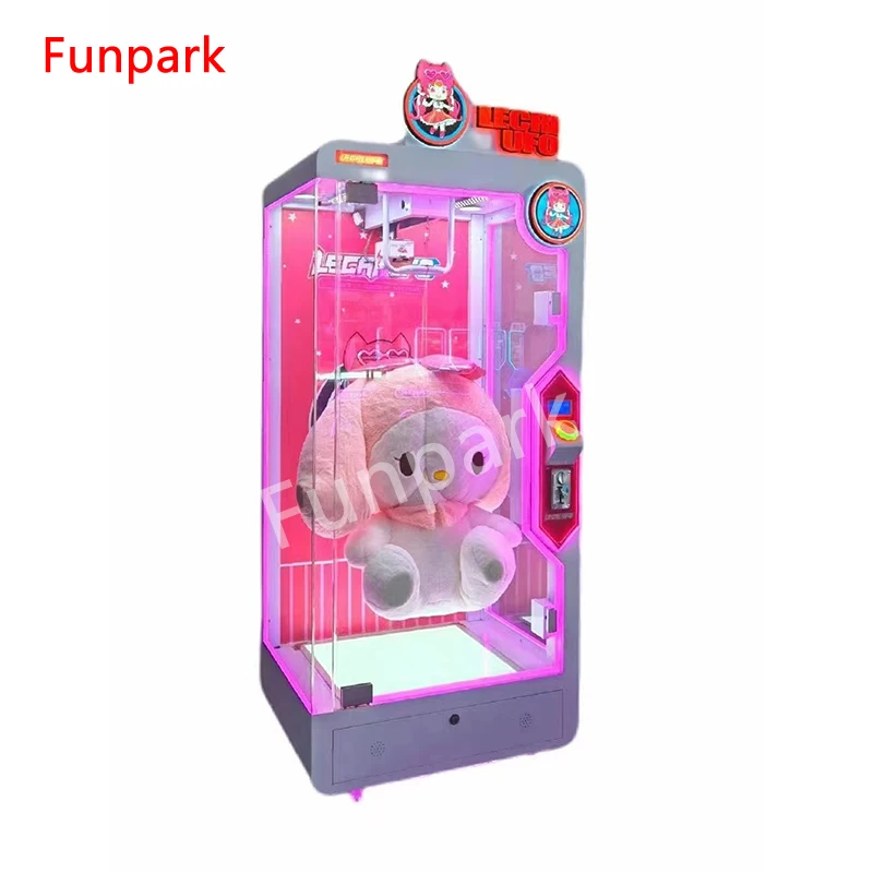 Sell well Shopping mall Amusement park equipment clip Big plush doll machine Large doll scissors machine