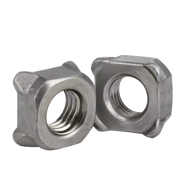 China Factory Hexagon Nut Nylon Insert Lock Nut Welding Nut