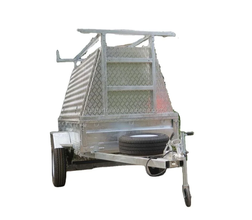 ladder rack aluminum  utility enclosed toolbox tradesman trailer