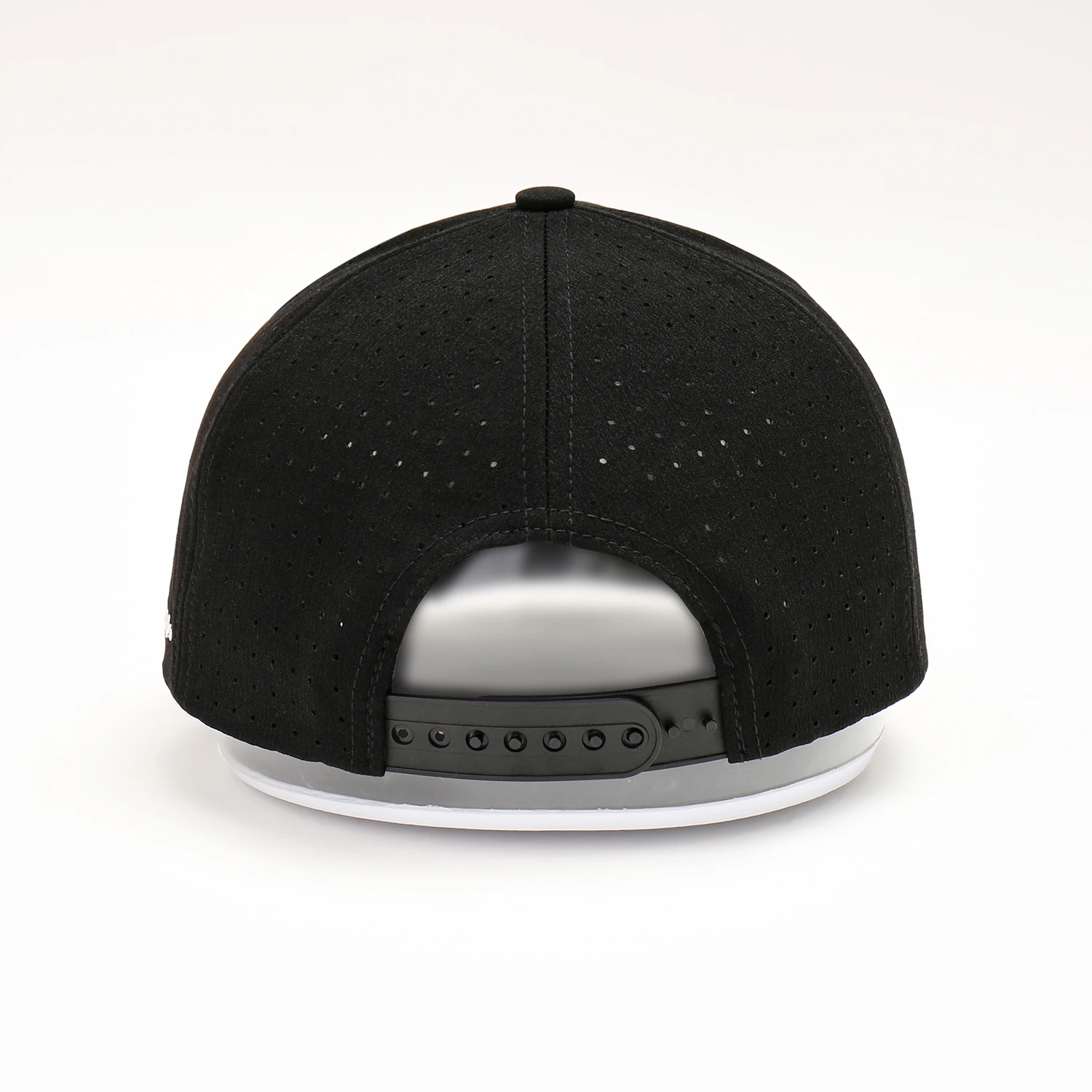 OEM ODM simple design structured cotton curved brim baseball hat with custom 3d embroidery logo perforated polyester golf cap