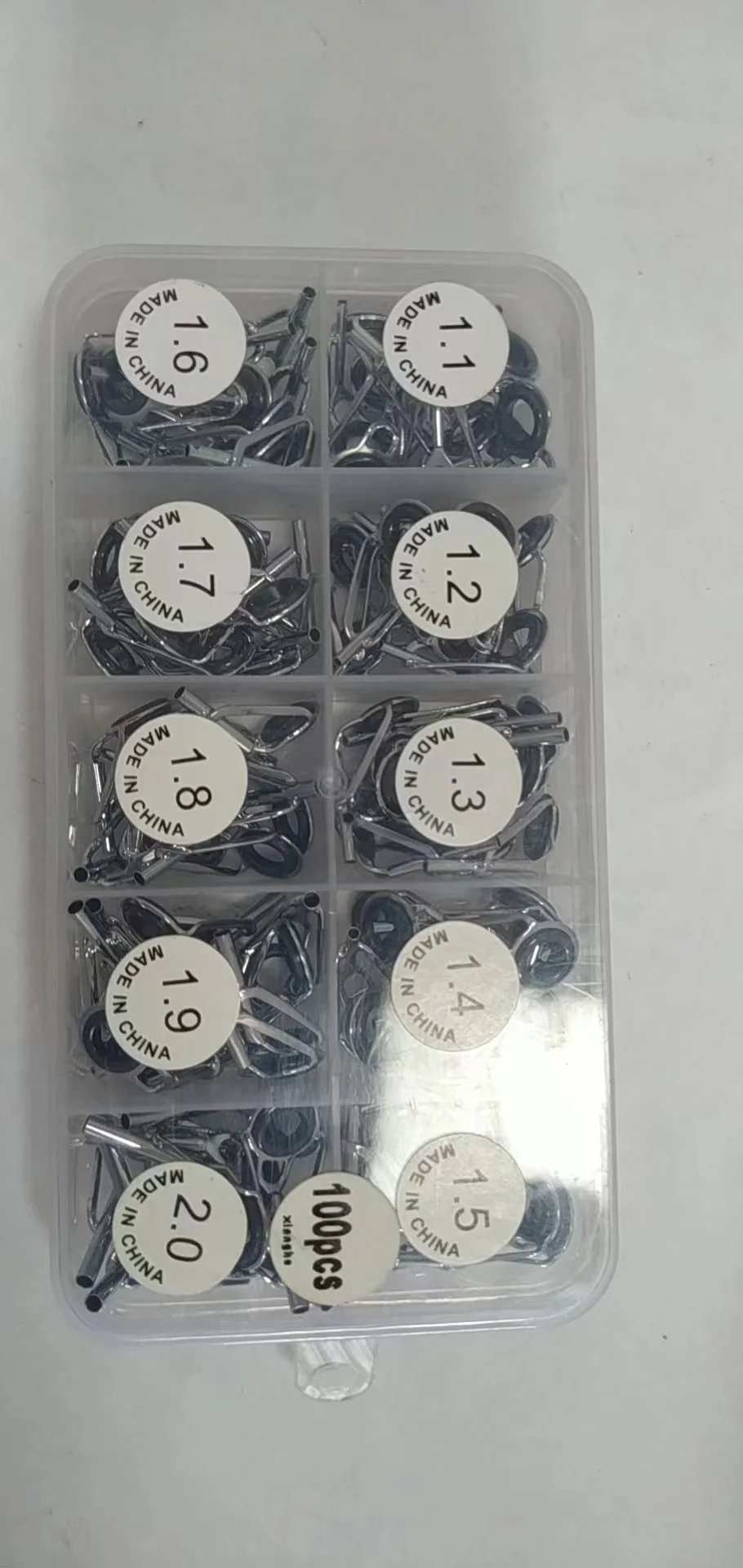 Ceramic Ringed Single Foot Fishing Rod Guide For All Kinds Of Spinning And Casting Rods