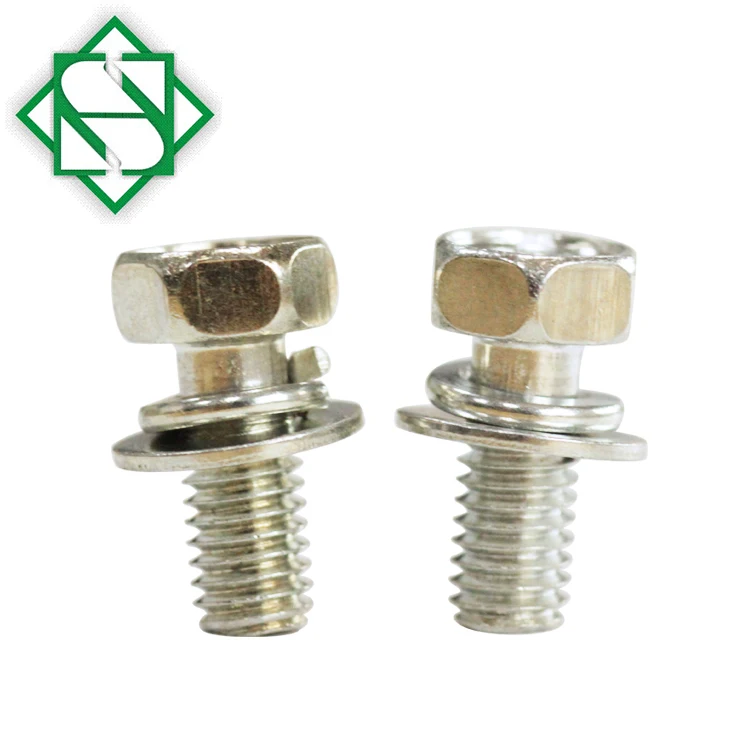 Combination Hex Head Bolt With Washer