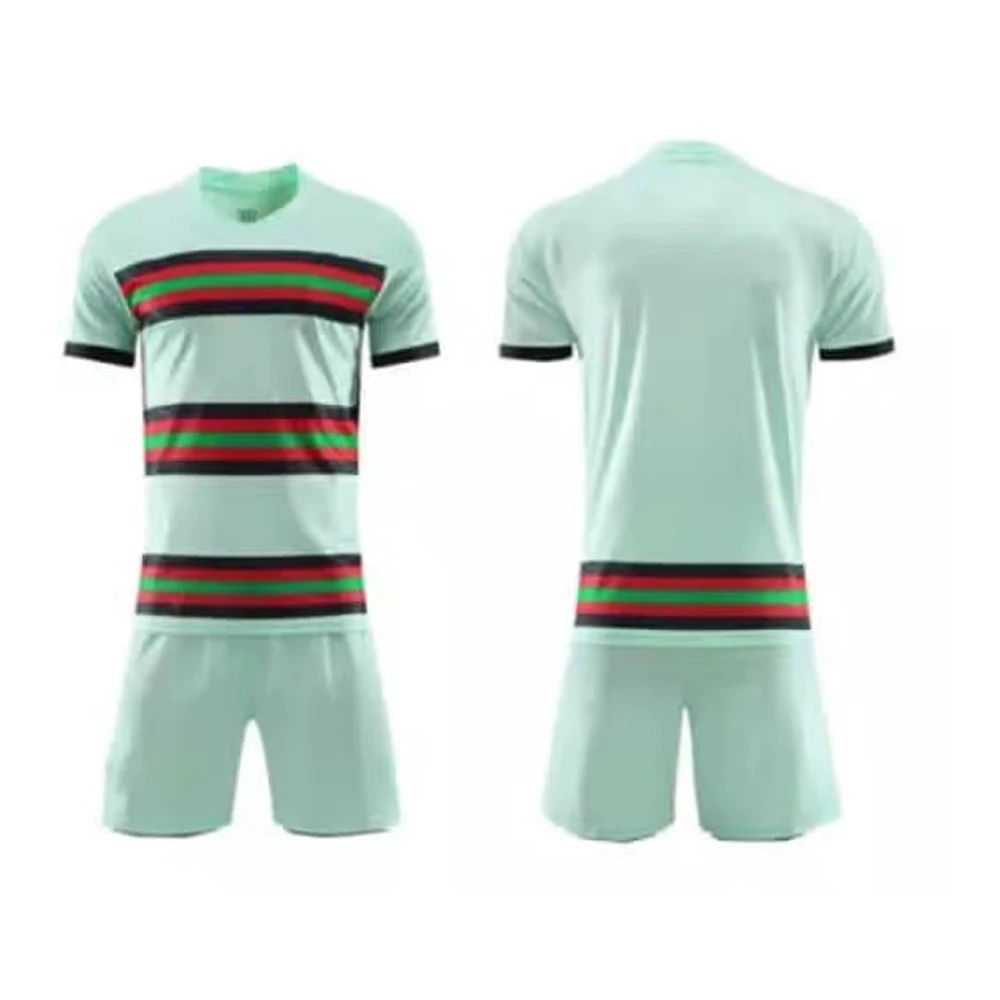 New design Portugal Ronaldo football uniform 2020/2021 home away Andre Silva soccer jersey shorts uniform