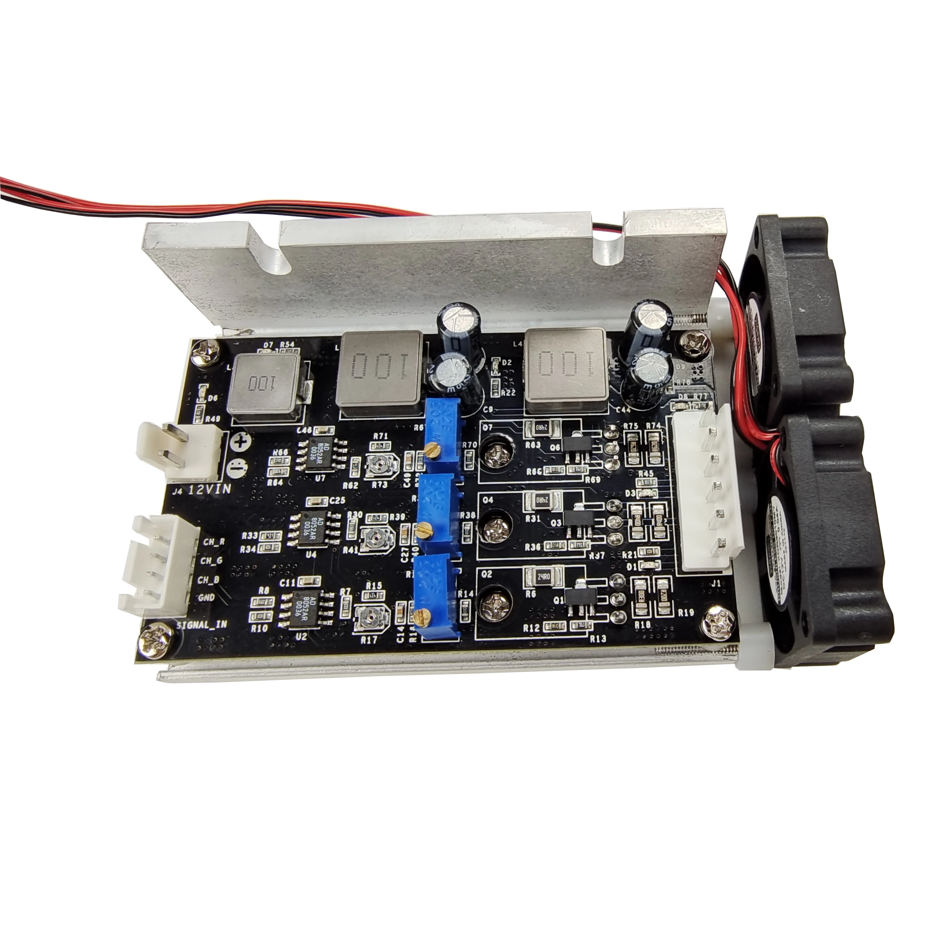8W RGB laser module, High quality 8W full color stage light module