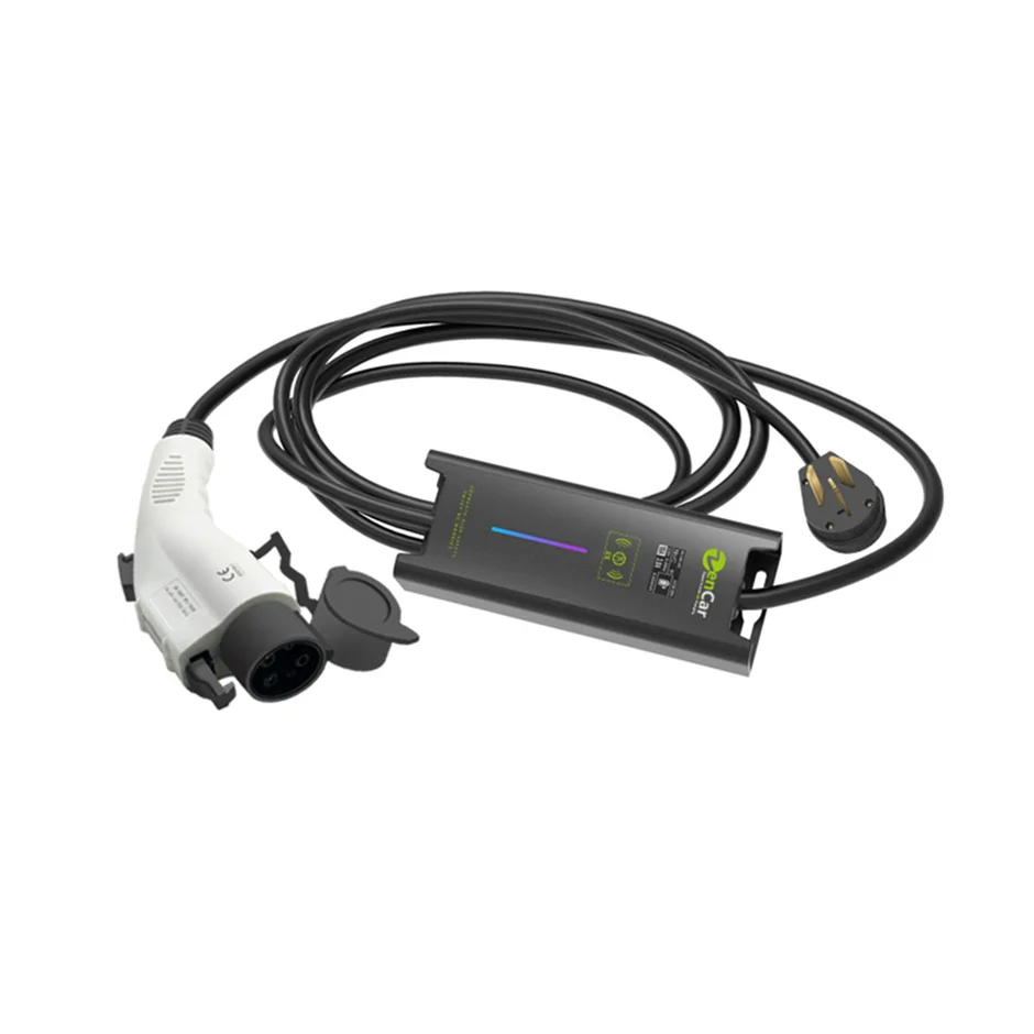 
3 кВт 16 А SAE J1772 стандартное Evse Уровень 2 EV зарядное устройство с разъемом 10-50 