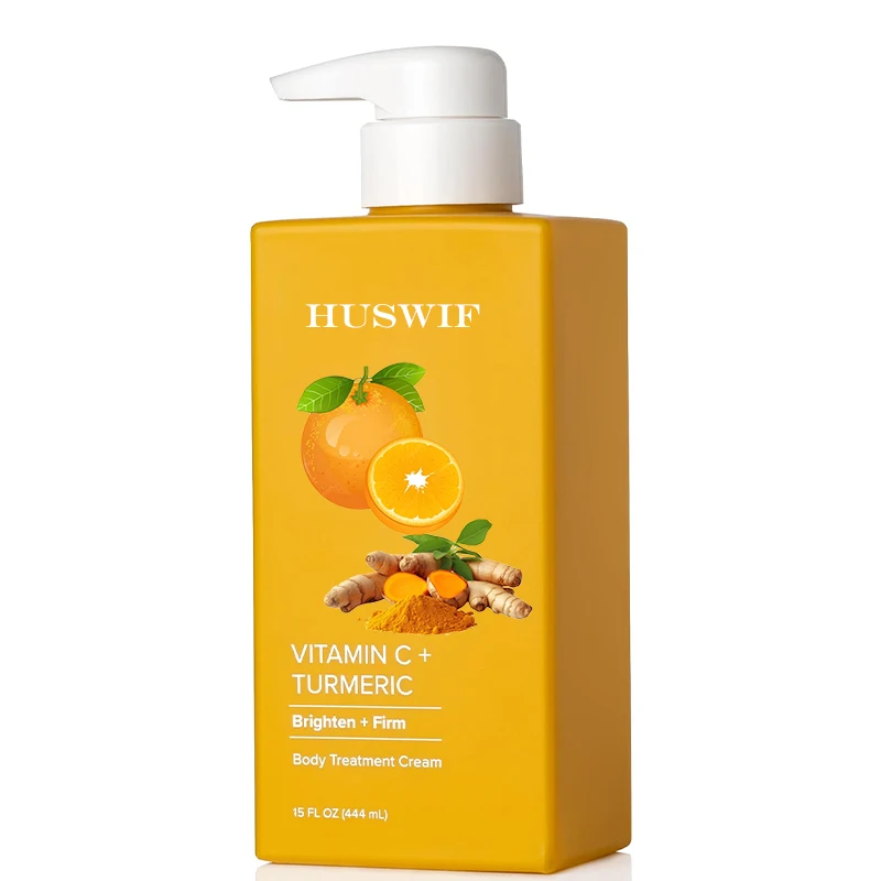 Wholesale Natural Brightening & Firming Turmeric Body Lotion with Vitamin C