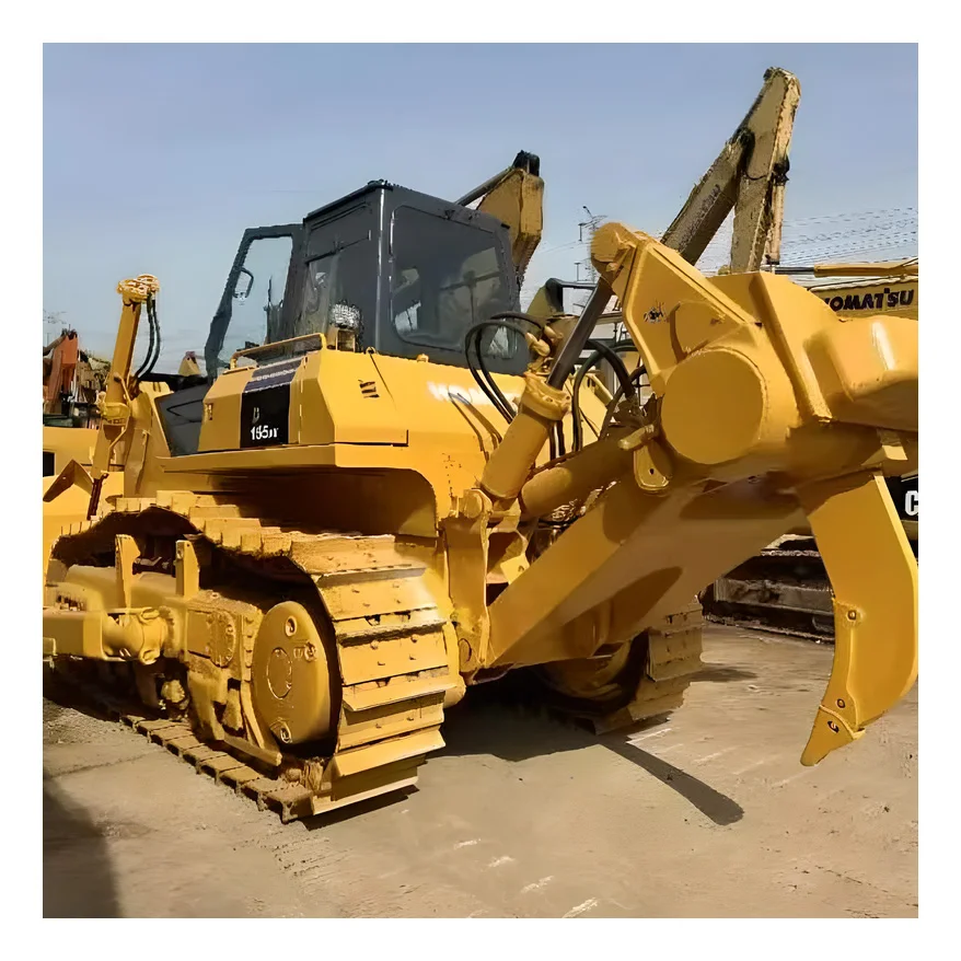Low price used Komatsu 155 bulldozer
