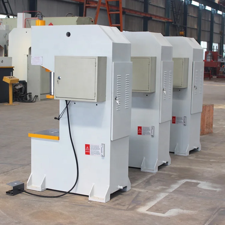 C frame 150 ton metal stamping hydraulic press metal plate sheet forming machine