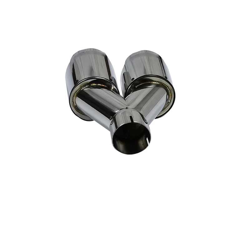 Stainless Steel Muffler Dual  Muffler End Pipe Auto Exhaust Tailpipes For Akrapovic Car Exhaust Tips