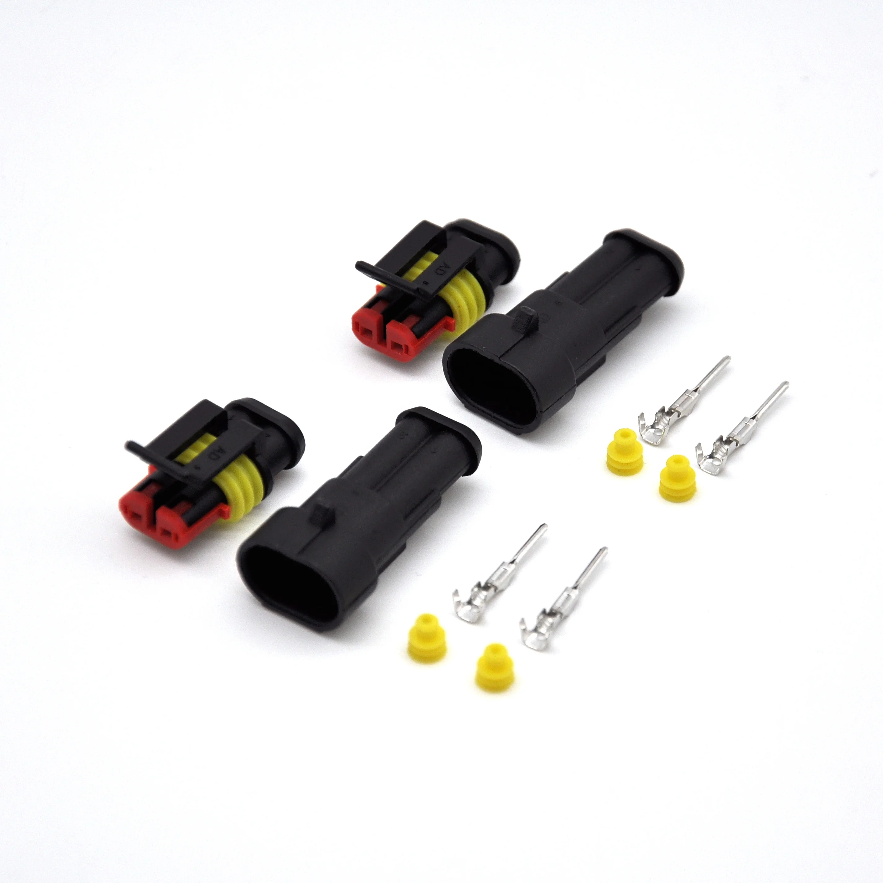 Car Waterproof Male Female 1.5 Tyco Amp Connector 1 2 3 4 5 6 Pin Wire Auto Automotive Electrical Connector auto wire harness