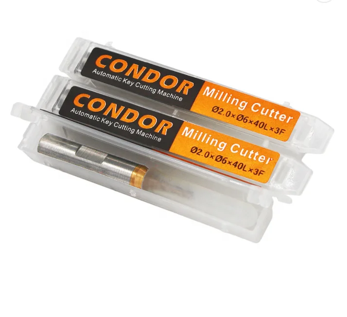 1.0mm 1.5mm 2.0mm 2.5mm Milling Cutter Probe for Xhorse CONDOR XC MINI Plus XC-007 Dolphin XP-005 XP-007 Key Cutting Machine
