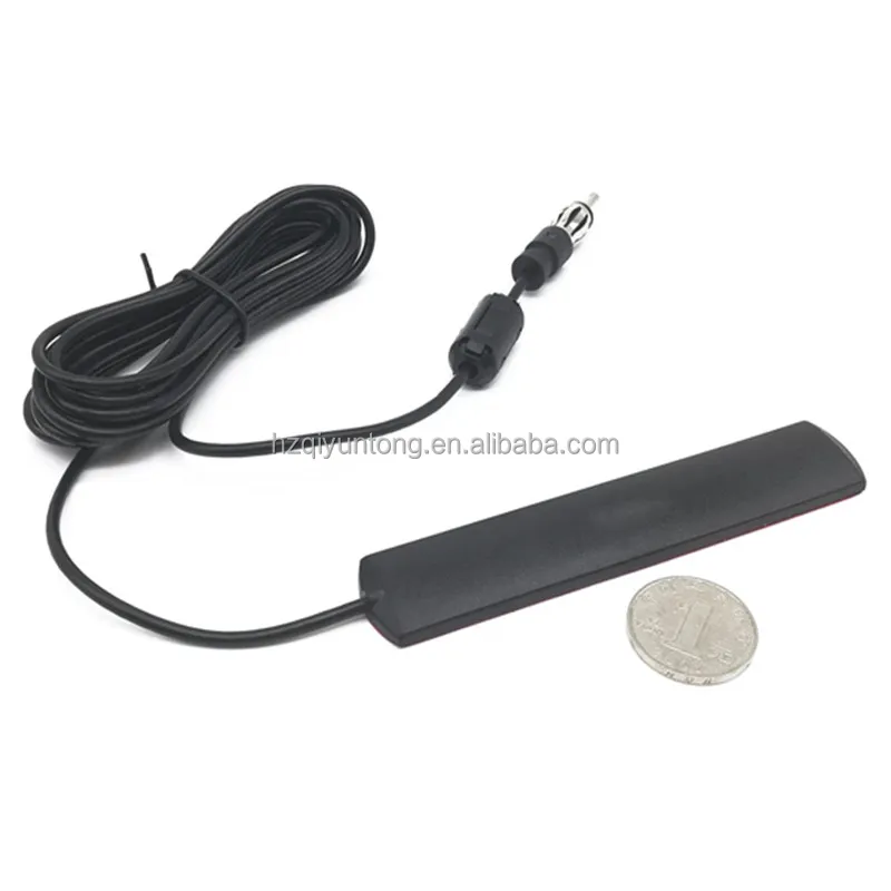 External Internal adhesive Universal Car FM Radio Antenna Patch Black Radio antenna 5dbi car antenna Amplifier