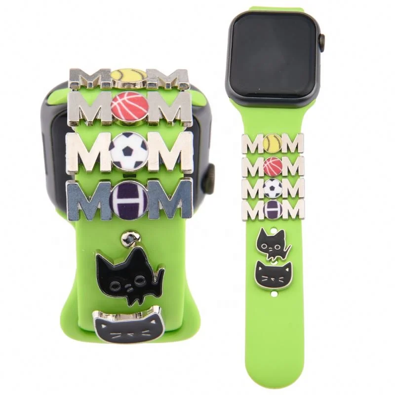 popular cartoon karol g design metal watch bad charms decoration accessories for watch band