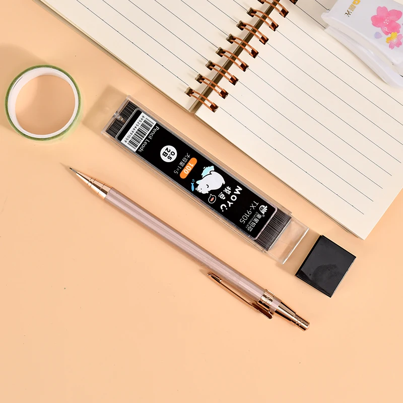 High quality wholesale Mechanical pencil lead 0.5mm, 0.7mm 2B graphite pencil Reill leads