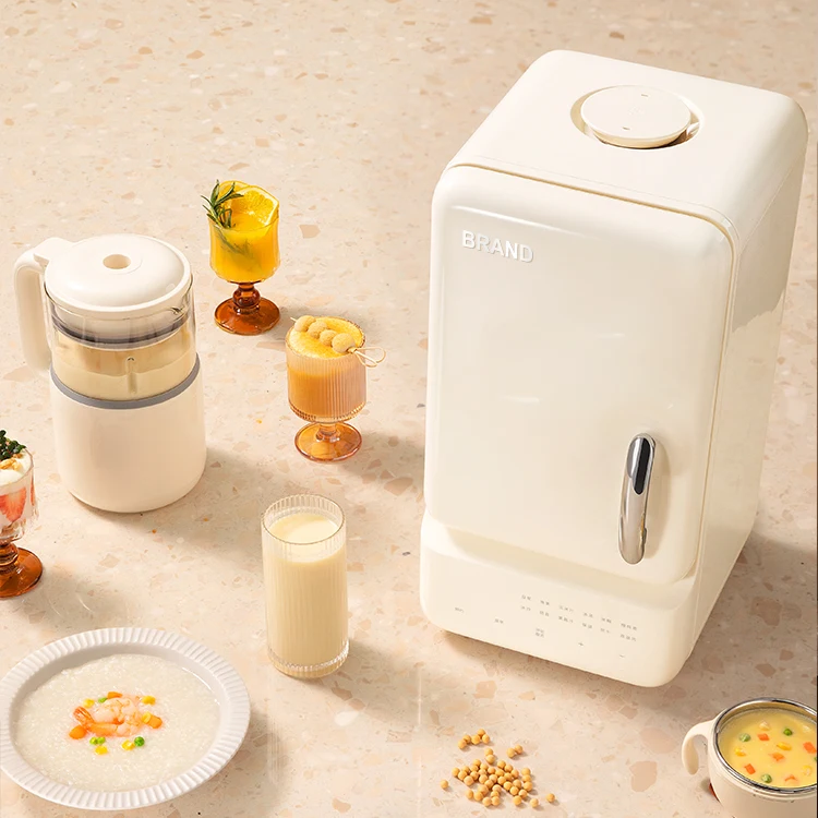Surwin Multifunction 3 in 1 home appliance small portable food processor nut milk machine mini soy milk maker heating blender