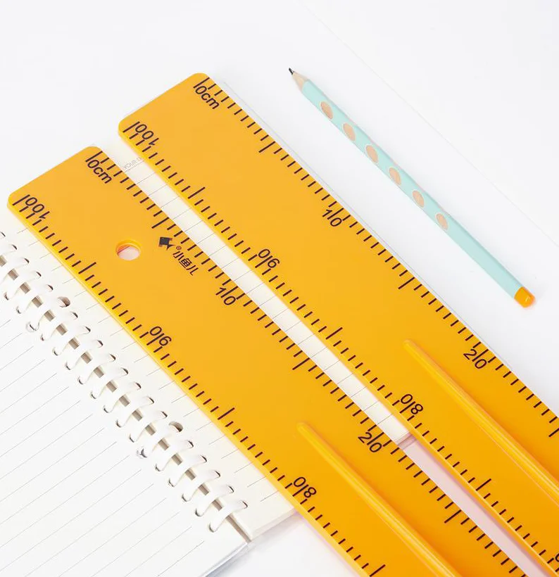 Прямая линейка 1 м, пластиковая линейка, профессиональная обучающая линейка, измерительные инструменты, школьная стационарная Геометрия