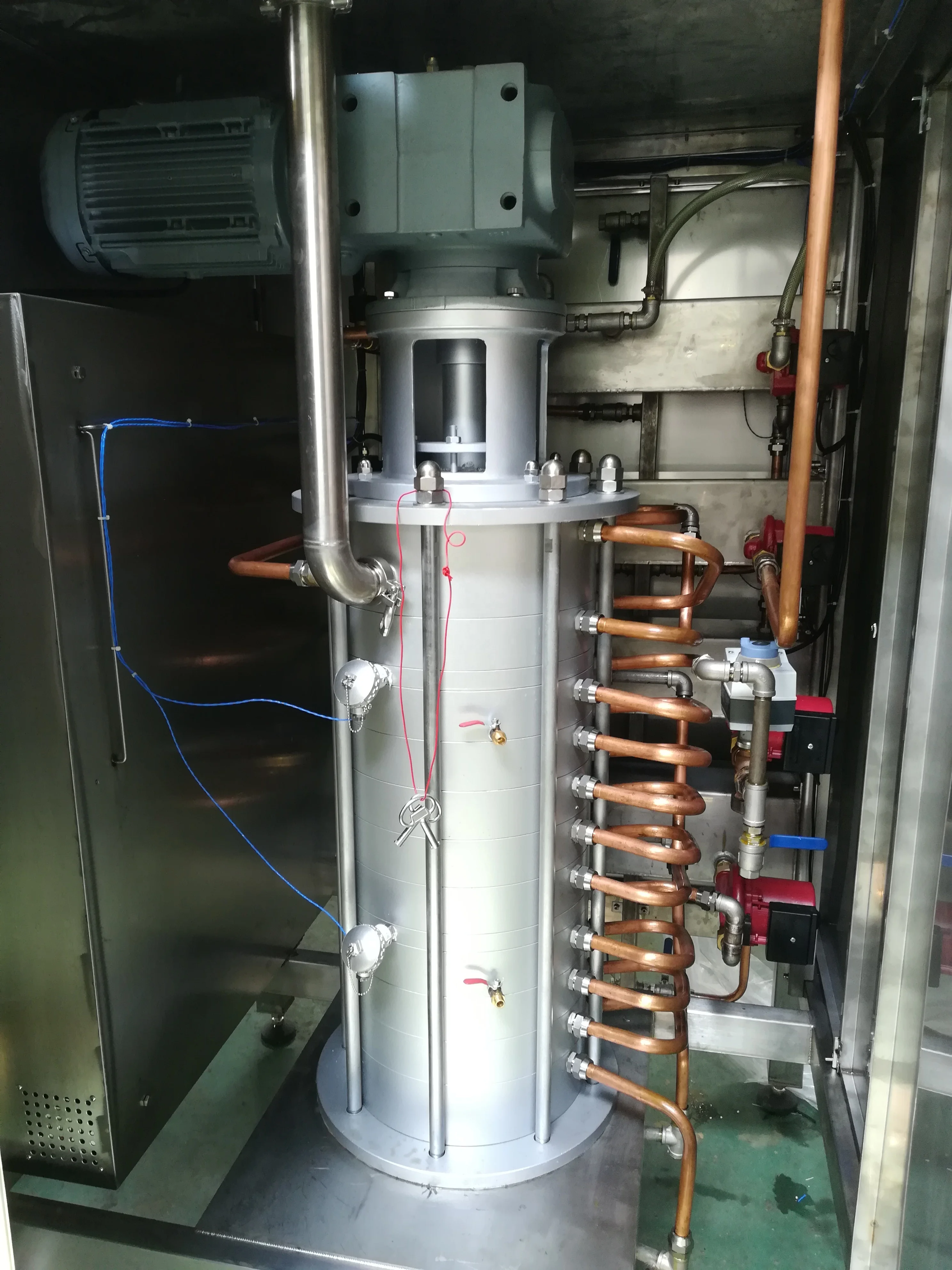 QTJ250 PLC Chocolate Continuous Tempering Machine Chocolate Machines/tempering for Chocolate