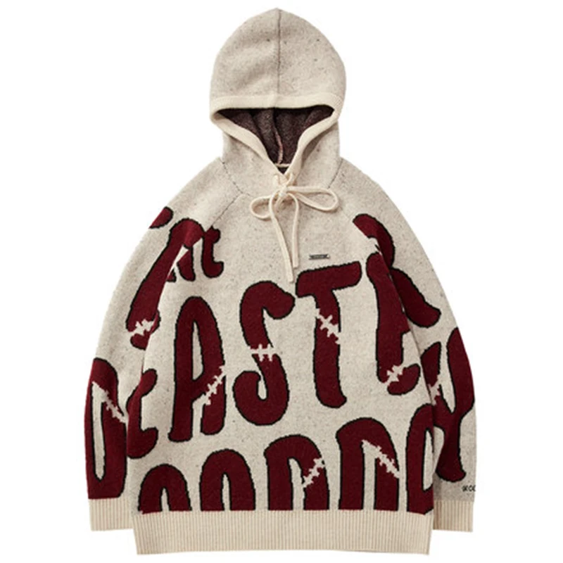 Custom LOGO Colors Hoodies Sweater Men Knitwear Sweaters Oversize Turtle Neck Wool Cotton Knitted Jumper Cardigan Men