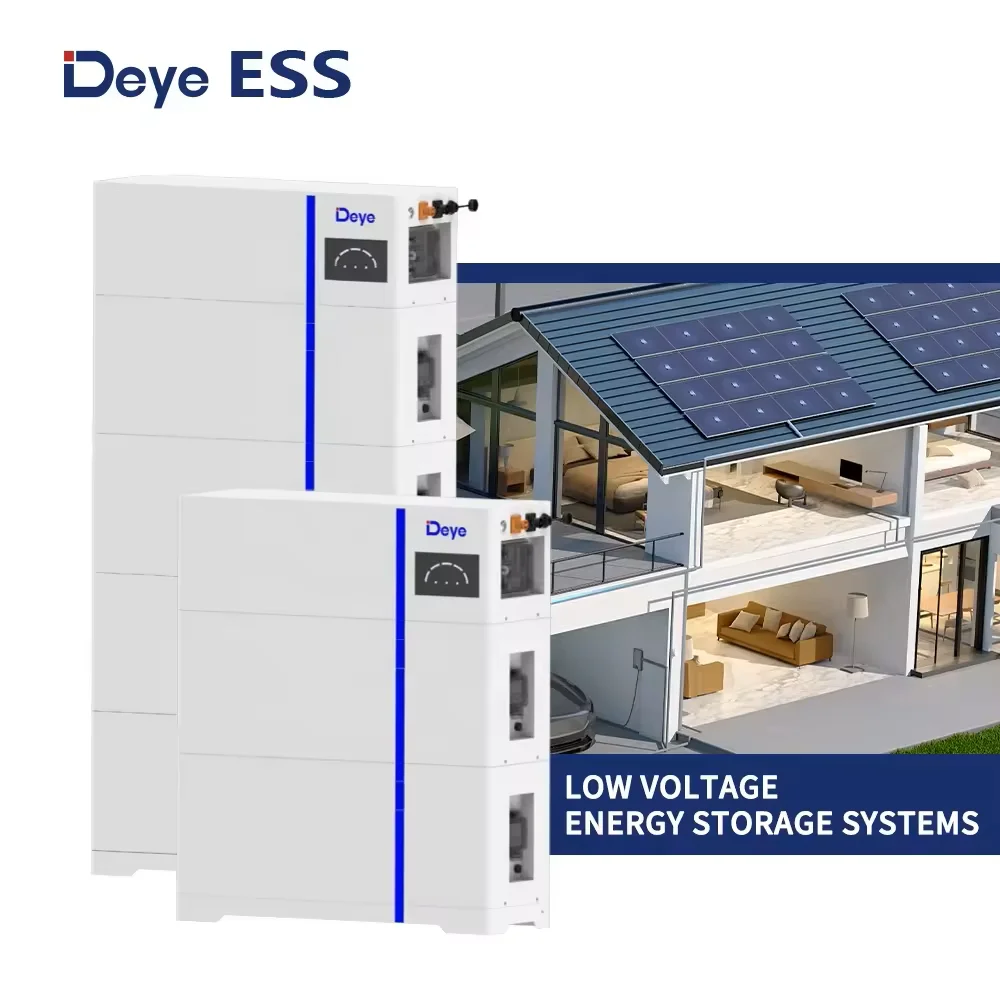 Deye все в одном дизайне AI-W5.1-8P1-EU-B-ESS 3 6/5/6/7.6/8KW трехфазный Гибридный инвертор и батарея солнечной энергии системы