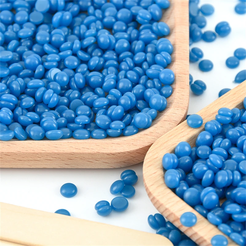 IN STOCK!! 3DAYS FAST SHIPPING!! 450g Depilatory Hair Removal Hard Wax Beads Wax Beans with 10pcs wooden sticks
